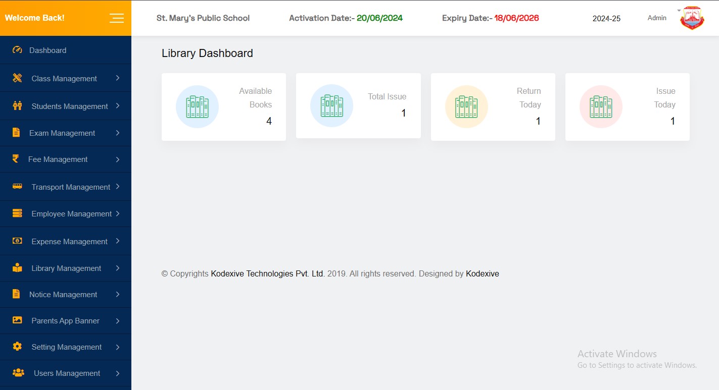 Library Management System by Codeflix Technologies Pvt. Ltd.